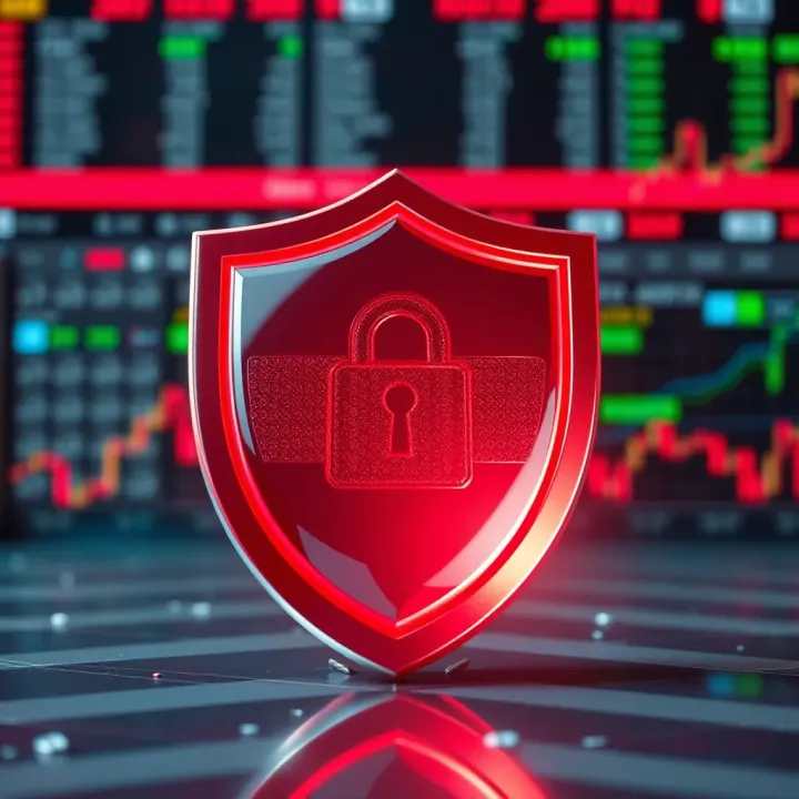 Ensuring Security During Binary Options Account Creation Security shield symbolizing account protection during online trading platform sign-up
