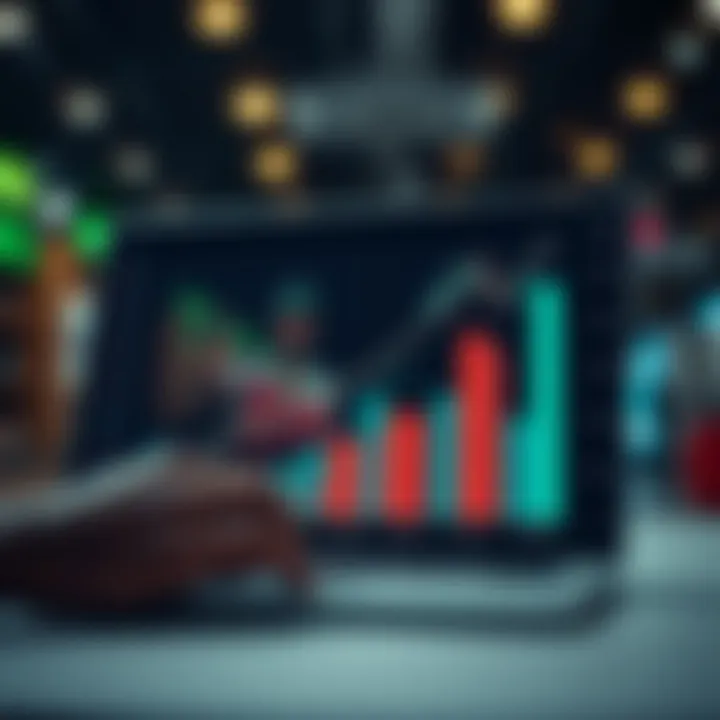 Graph showing growth trends in the Kenyan online trading market