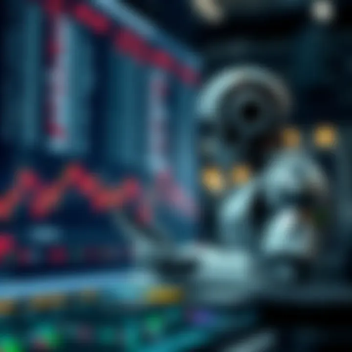 Diagram illustrating automated trading bot executing orders in derivatives market