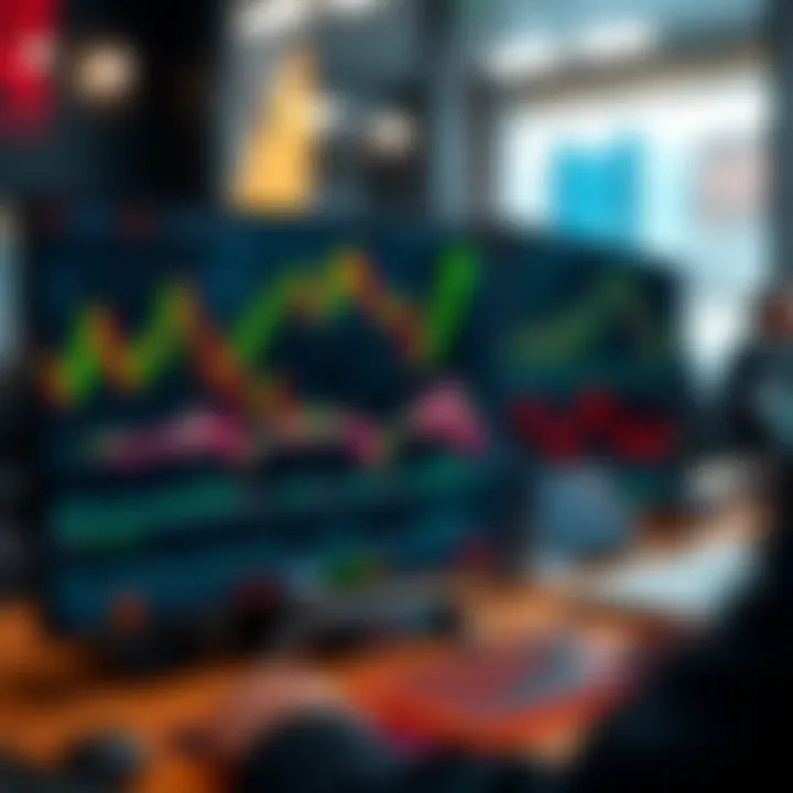 User-friendly interface displaying trading charts and market data on a digital platform