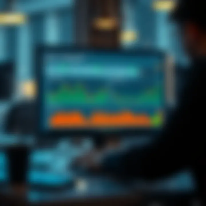 Dashboard showing automated trading performance and analytics using Deriv API