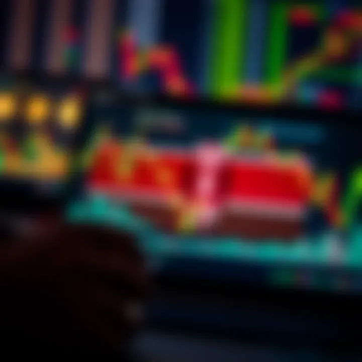 Digital interface showing cryptocurrency charts and Kenyan flag symbolizing local market analysis