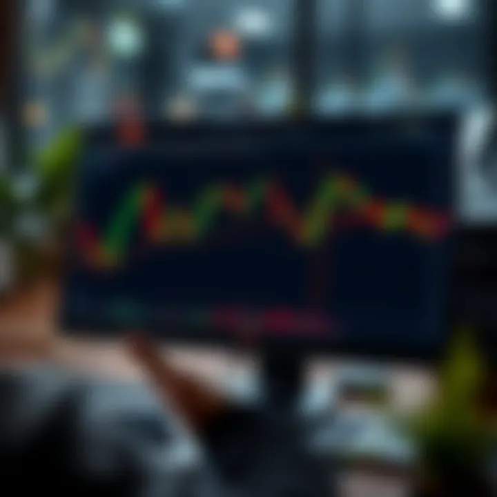 Customized TradingView chart interface displaying candlestick patterns and annotation tools for personalized trading strategies