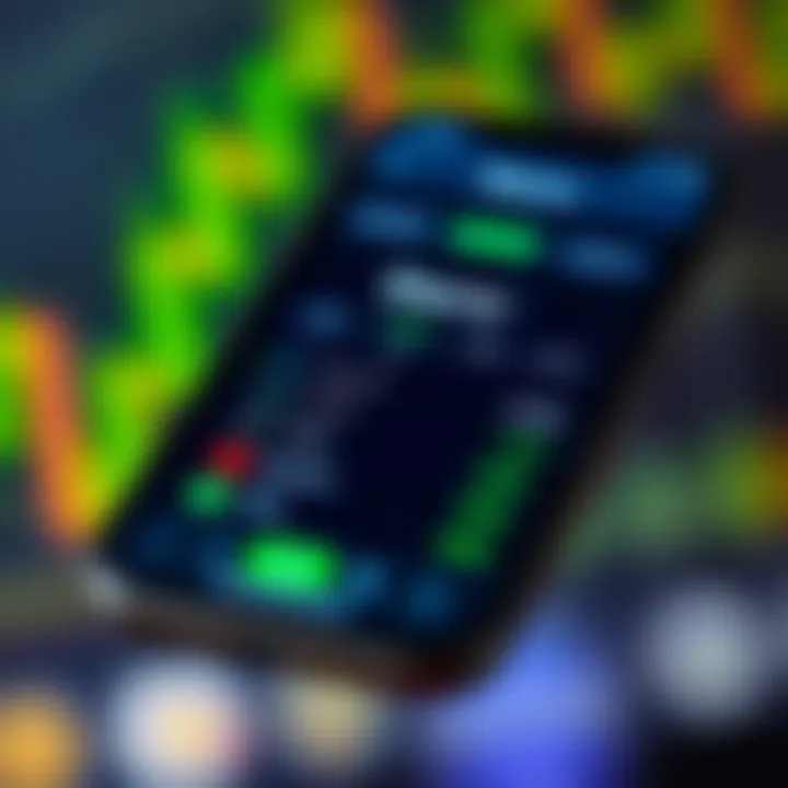 Deriv app interface showing trading options on a smartphone screen