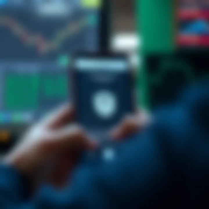 Secure installation process of Deriv Bot APK on a mobile device with emphasis on safety features