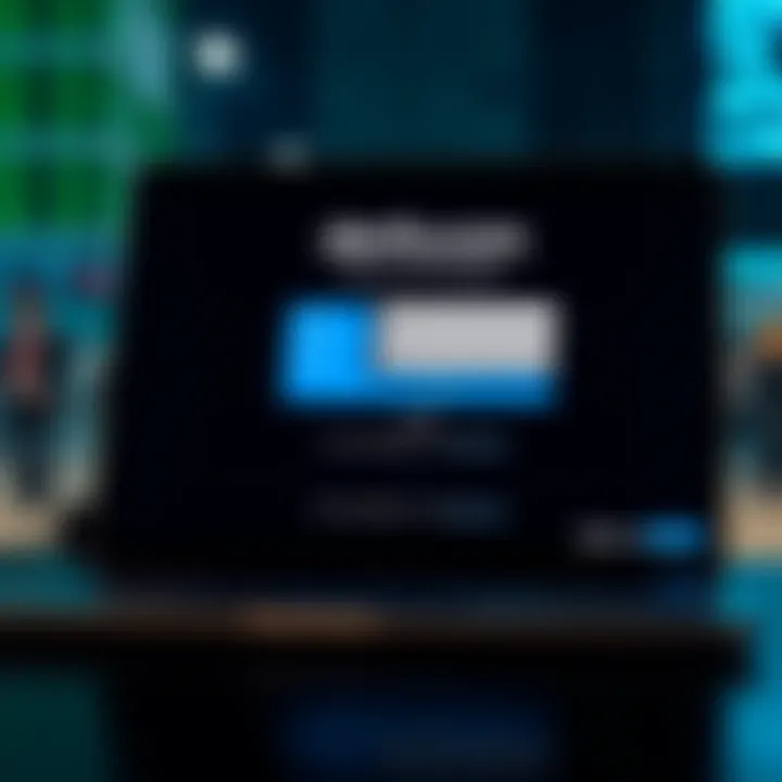 Screenshot of Deriv.com login page illustrating secure user access