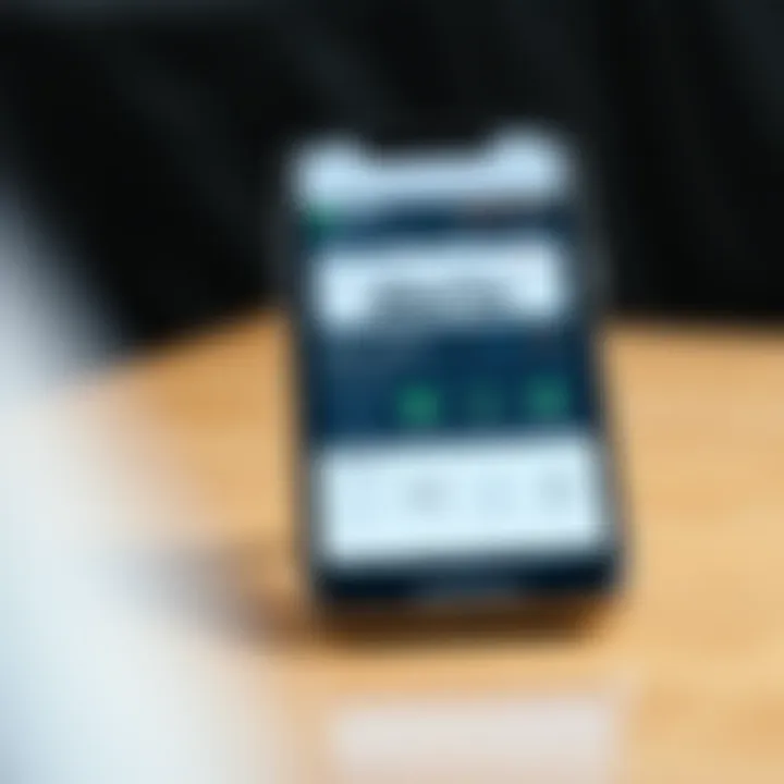 Deriv Trading Dashboard Featuring Local Payment Integration Smartphone screen showing the Deriv trading dashboard with local currency and payment options