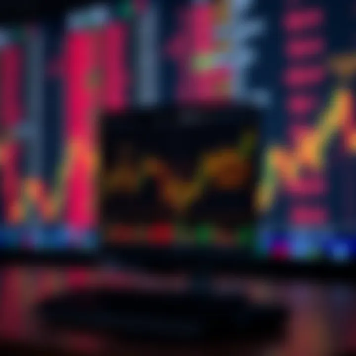 Illustration of a bullish and bearish chart pattern highlighting trend reversals in stock market analysis