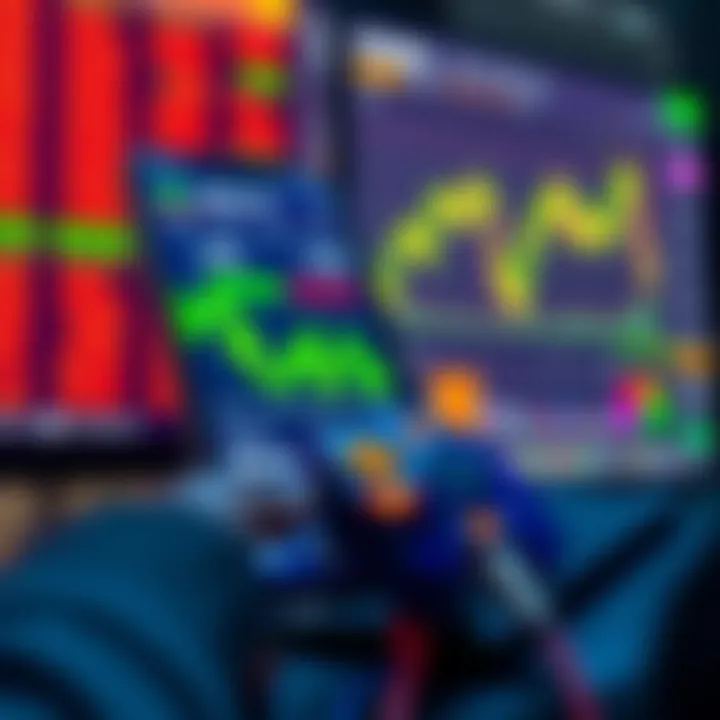 Conceptual illustration of forex trading with mobile payment integration in Kenya