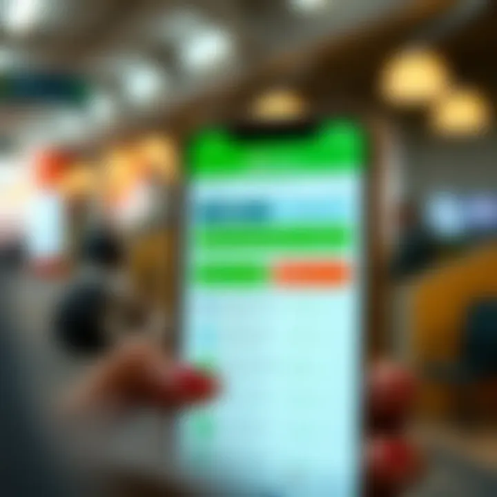 M-Pesa Integration for Funding and Withdrawal on HotForex in Kenya Mobile phone displaying M-Pesa app with currency transfer options for forex trading