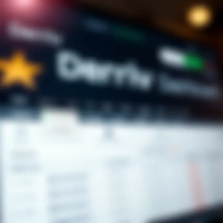 Deriv trading platform interface displaying account login and deposit options