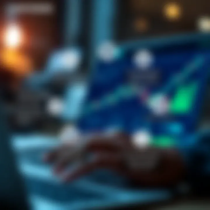 Graphic illustrating key factors to consider for safe online trading
