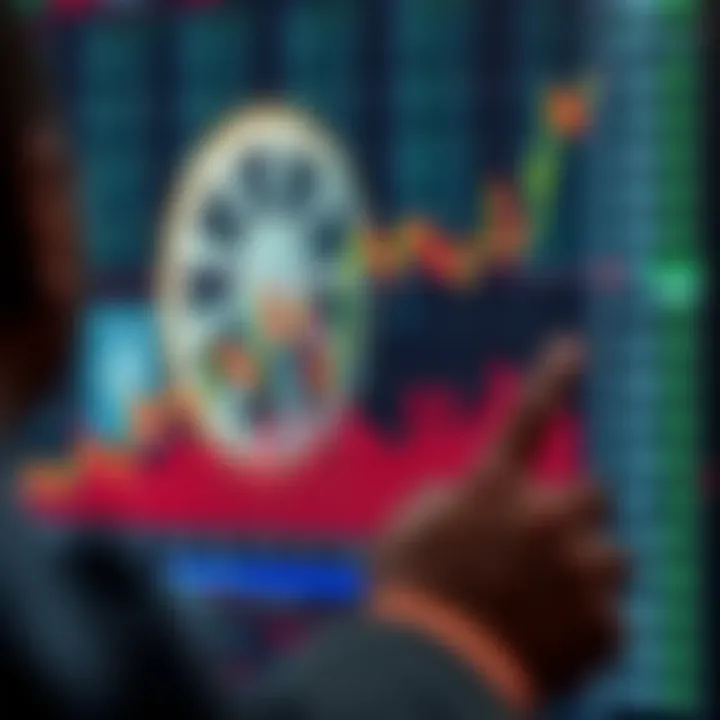 Graph depicting forex market volatility during London session aligned with Kenyan trading hours
