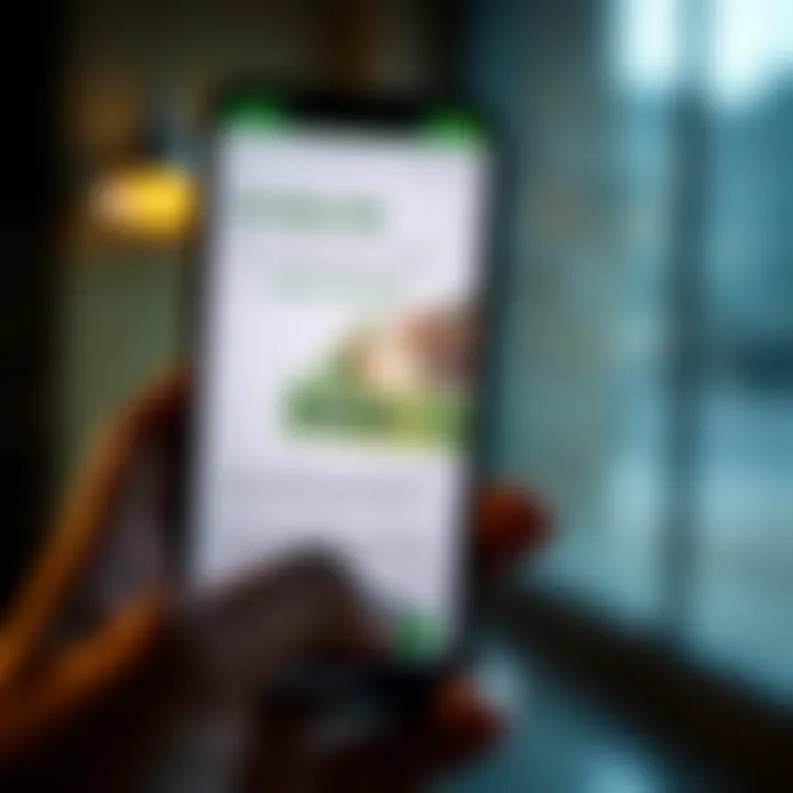 Mobile phone showing M-Pesa app withdrawal screen with Kenyan shilling currency