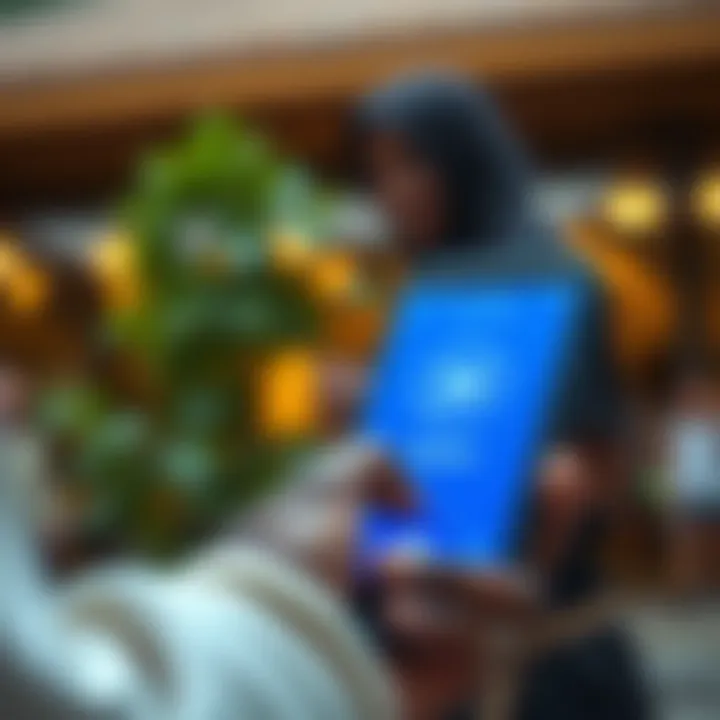 Illustration of secure mobile transaction ensuring safe fund transfer to Deriv