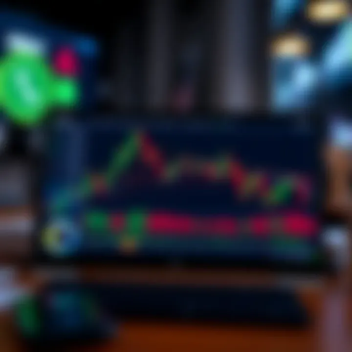 Interactive candlestick charts with technical indicators on TradingView for Deriv traders