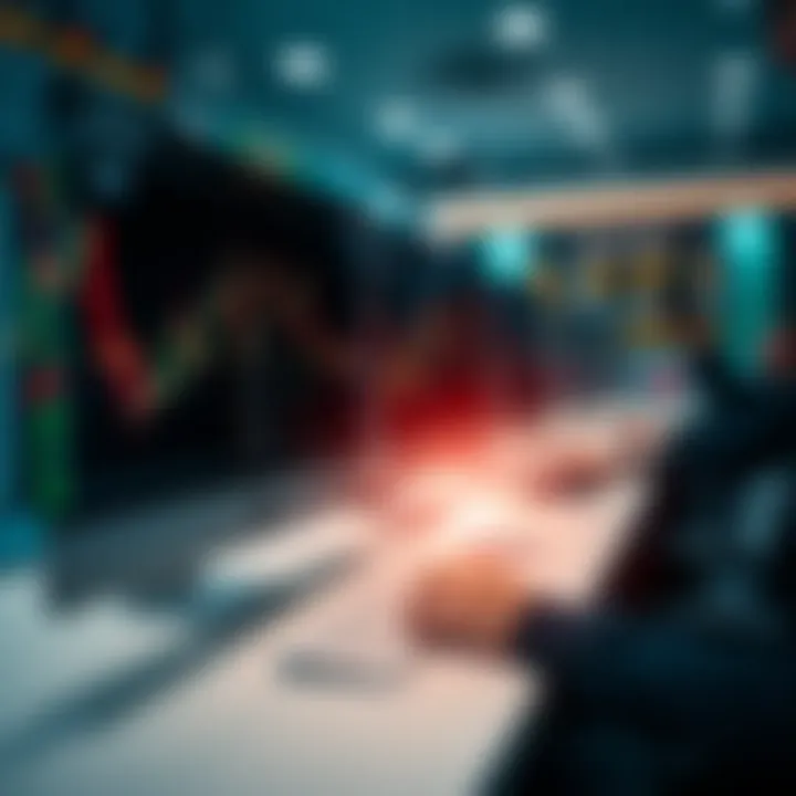 Graphical representation of automated trading strategy flow on Binary Bot.com