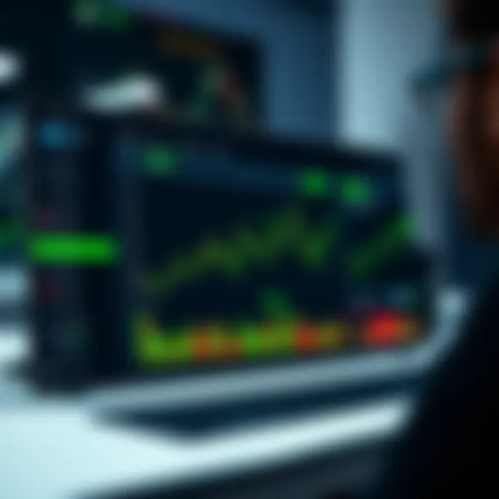 Dashboard interface showing binary options bot configuration on Binary Bot.com