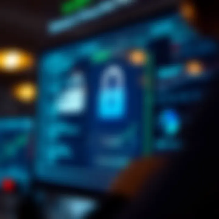 User interface displaying binary bot login screen with secure authentication features