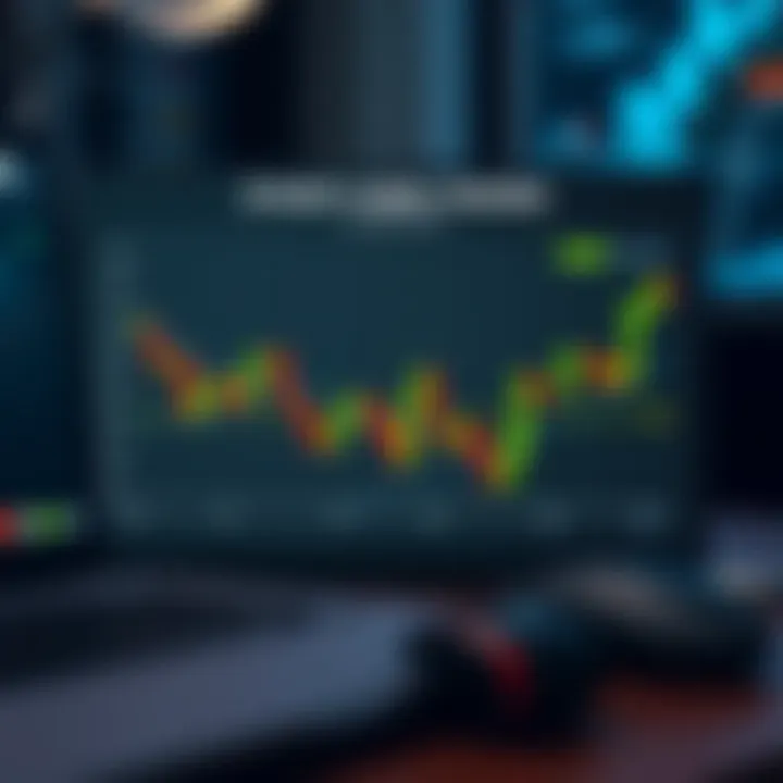 Graph showing the comparison between binary forex trading and traditional forex trading with clear indicators of payout and risk