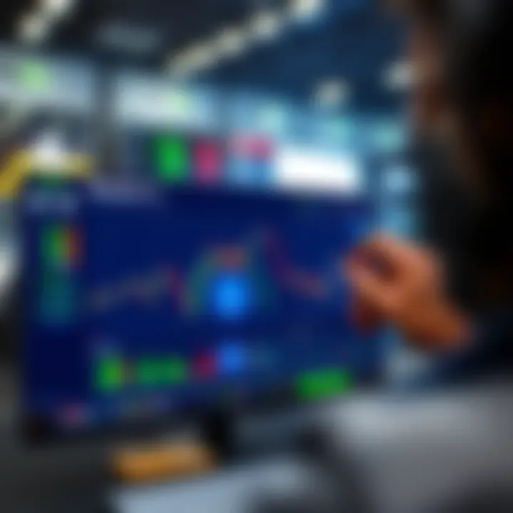 Dashboard view of Bitoption AI showing trading charts and security feature icons