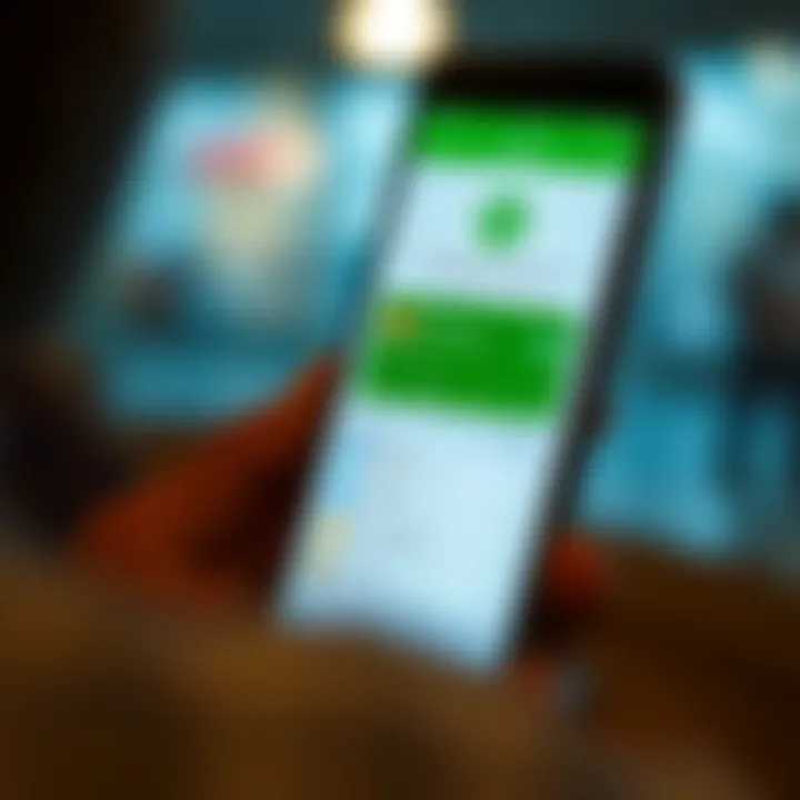 Mobile phone displaying the D Mpesa mobile money application interface