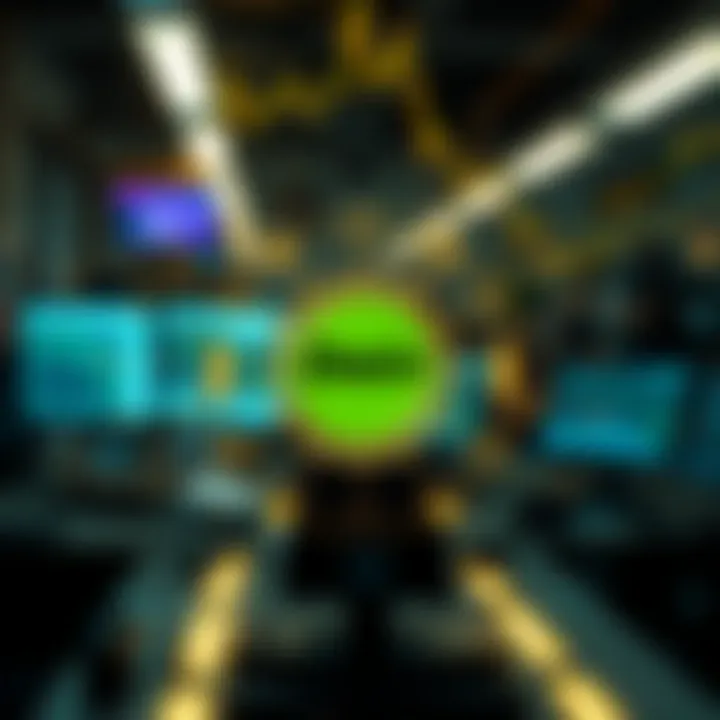 Visual representation of Deeiv's core features and how they interconnect within technology and business sectors