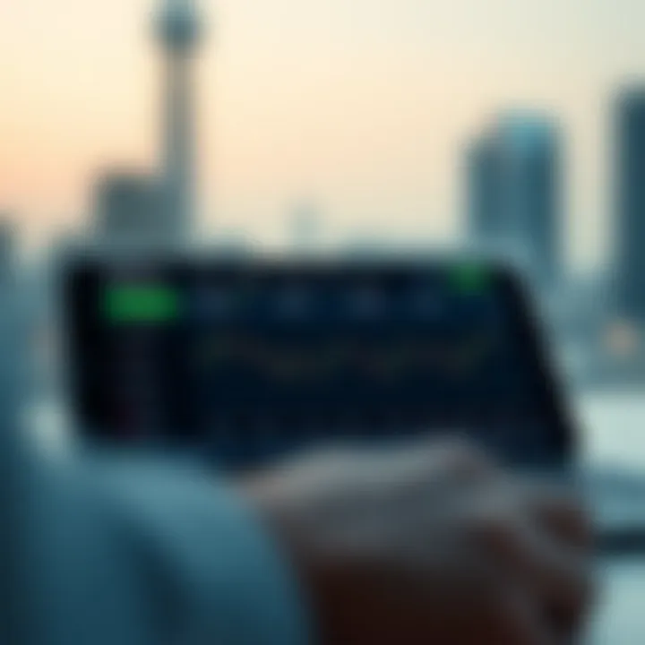 User interface of Deriv application showcasing trading options available for Kenyan market