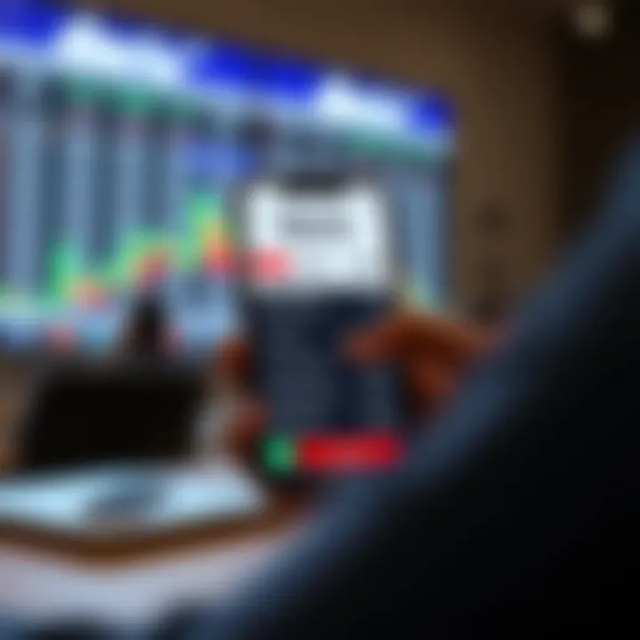 Mobile device displaying Deriv trading platform interface with MPesa payment option