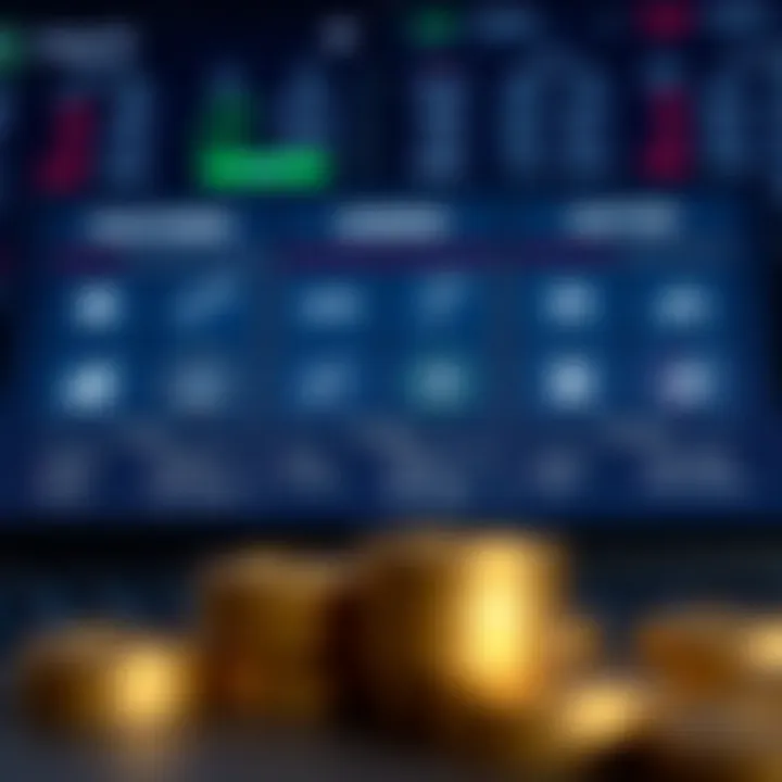 Different types of Exness trading accounts compared with icons and features