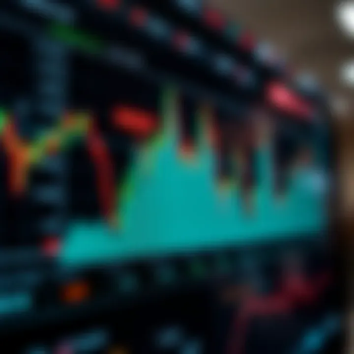 Graph showing forex market activity and trading volume during New York session in Kenyan time