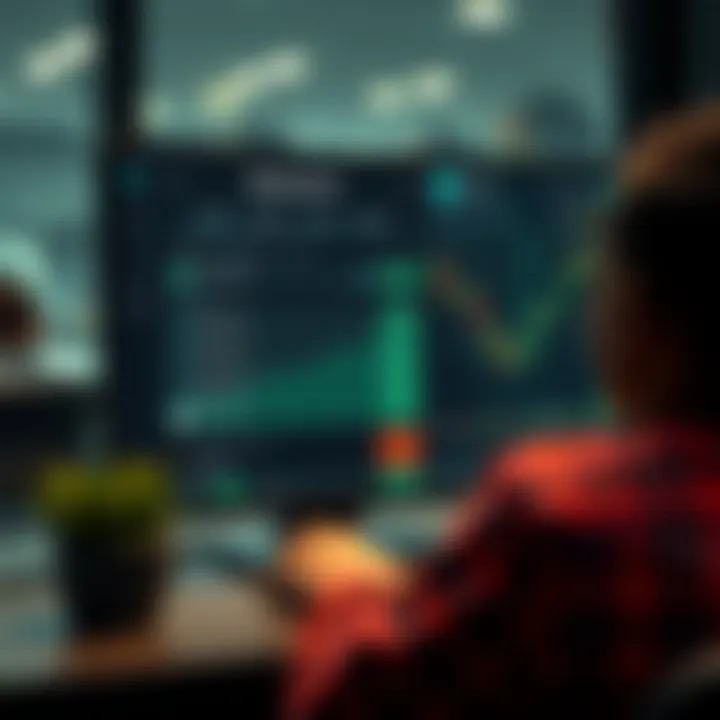 Interface displaying setup configuration and trading options for automated Binary.com bots