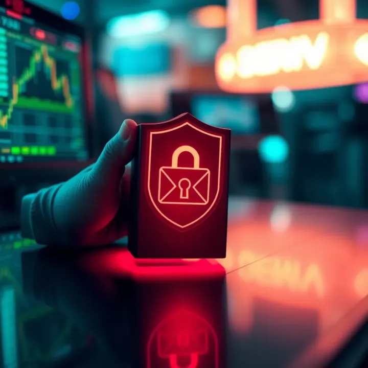 Ensuring Secure Access to Deriv Account Security shield icon representing account protection during Deriv login