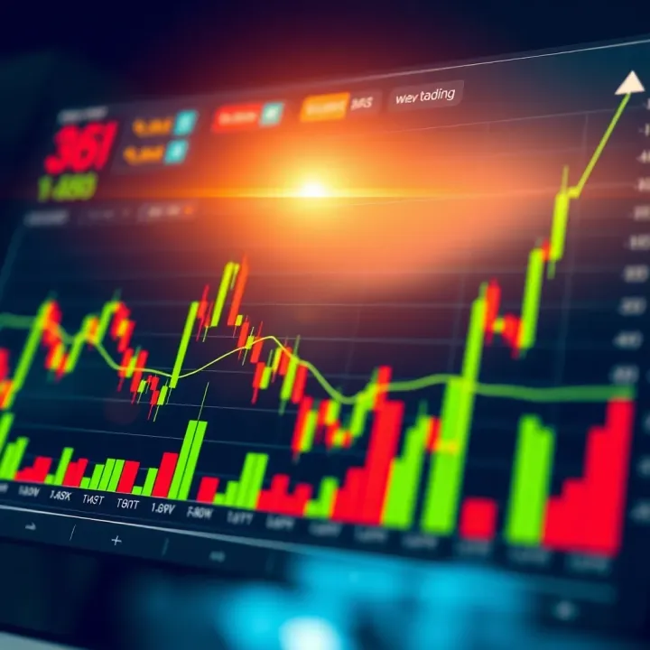 Implementing Risk Management in Deriv Bot Trading Chart illustrating risk management techniques used in automated trading with Deriv bots
