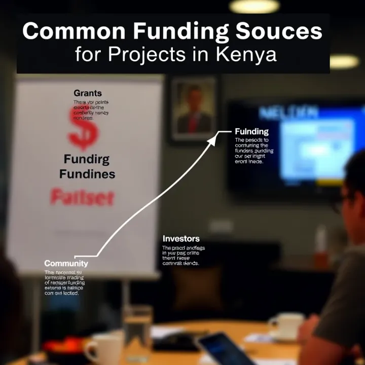 Diagram showing diverse funding sources including grants, investors, and community contributions