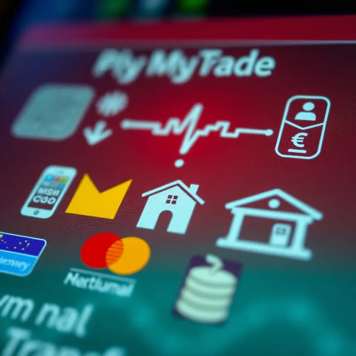 Illustration of popular payment methods in Kenya including mobile money and bank transfer icons