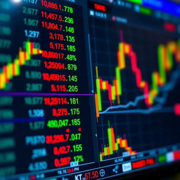 Currency pairs frequently traded during the Tokyo Forex session displayed on trading screen