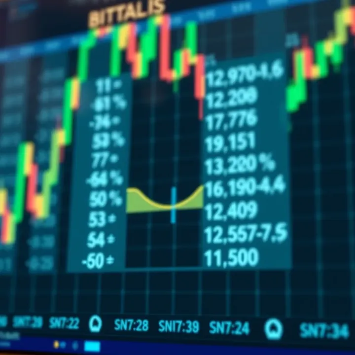 Binary chart showing two distinct data states with clear differentiation