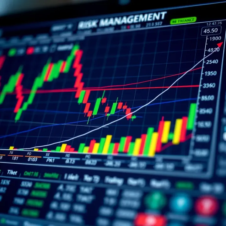 Effective Risk Management in Forex Trading for Kenyan Traders Graph displaying risk management strategies applied to forex trading in Kenya