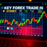 Graph depicting active forex currency pairs during Sydney trading session