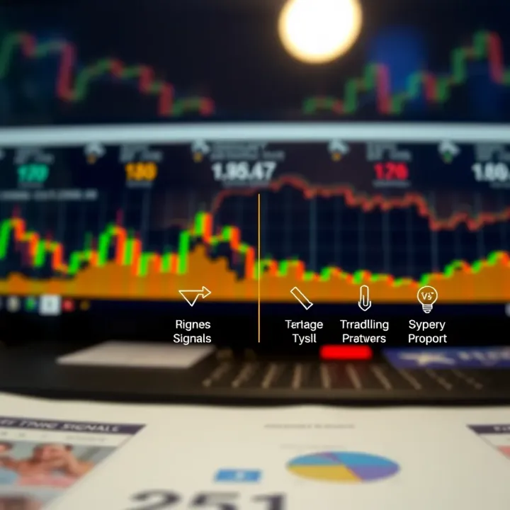 Classification and Use of Trading Signals Diagram illustrating different types of trading signals and their impact on investment decisions