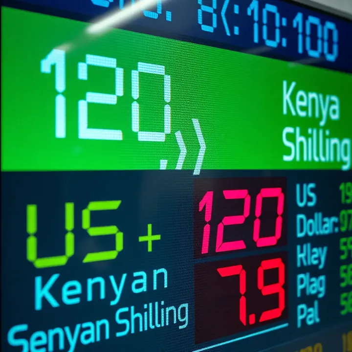 Value of 120 US Dollars in Kenyan Shillings Today