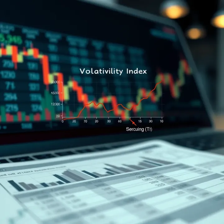 Diagram illustrating the calculation method of the volatility index